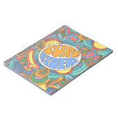 Carnet Motif Surf Rider (Côté gauche)