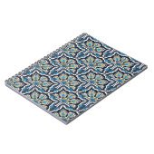 Carnet Motif Talavera. Un patchwork indien. Azulejos port (Côté gauche)