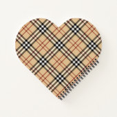 Carnet Motif Tartan Écossais (Dos)