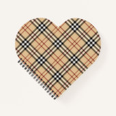 Carnet Motif Tartan Écossais (Devant)