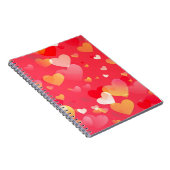 Carnet Motif tendance Red Heart (Côté Droit)