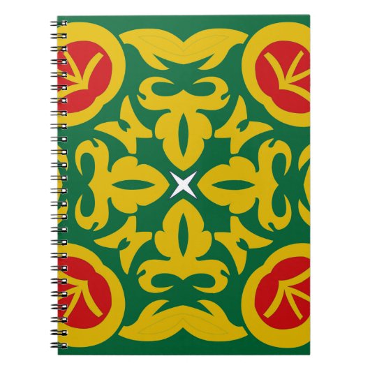 Carnet Motif traditionnel islamique. Conception d'impress (Devant)