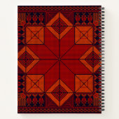 Carnet Motif traditionnel Palestine broderie tatreez (Dos)
