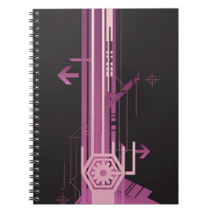 Carnet Motif tramé technique