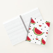 Carnet Motif Tranche de Pastèque | Pique-nique d'été & Pa (Intérieur)