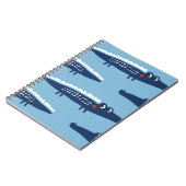 Carnet Motif transparent avec crocodiles (Côté gauche)