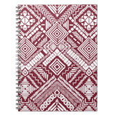 Carnet Motif transparent Aztec (Devant)