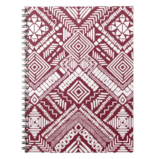 Carnet Motif transparent Aztec (Devant)