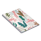 Carnet Motif transparent de la jungle (Côté Droit)