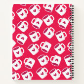 Carnet Motif transparent de tasse mignonne (Dos)