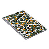 Carnet Motif transparent Empreinte de léopard (Côté Droit)