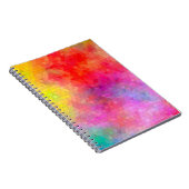 Carnet Motif triangle avec arrière - plan de mélange de c (Côté Droit)