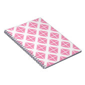 Carnet Motif triangle rose tendance (Côté Droit)