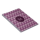 Carnet Motif triangles (Côté Droit)