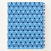 Carnet Motif triangles (Dos)