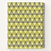 Carnet Motif triangles (Dos)