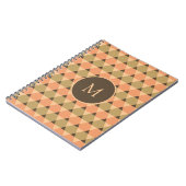 Carnet Motif triangles (Côté gauche)