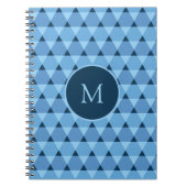 Carnet Motif triangles (Devant)