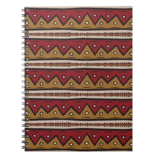 Carnet Motif tribal (Devant)