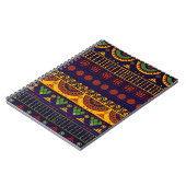 Carnet Motif tribal, polyvalent pour diverses utilisation (Côté gauche)