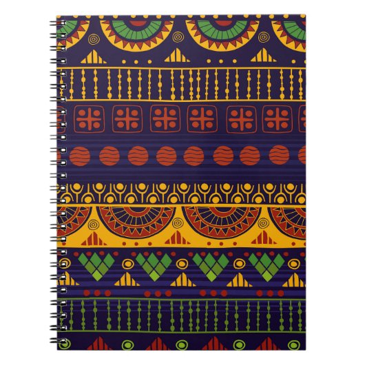 Carnet Motif tribal, polyvalent pour diverses utilisation (Devant)