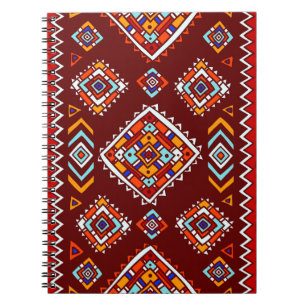 Carnet Motif tribal traditionnel de style ethnique