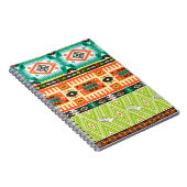 Carnet Motif tribal transparent avec éléments géométrique (Côté Droit)