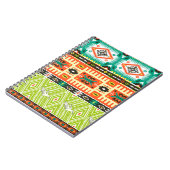 Carnet Motif tribal transparent avec éléments géométrique (Côté gauche)