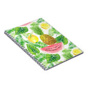 Carnet Motif tropical (Côté Droit)