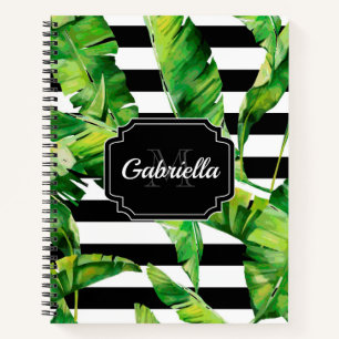 Carnet Motif tropical