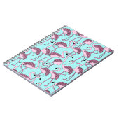 Carnet Motif tropical (Côté gauche)