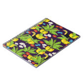 Carnet Motif tropical (Côté gauche)