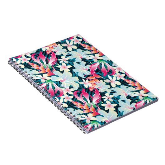 Carnet Motif tropical coloré (Côté Droit)