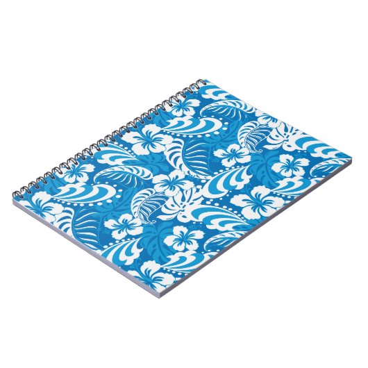 Carnet Motif tropical de ketmie (Côté gauche)