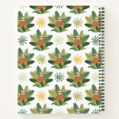 Carnet Motif Tropical Sloth (Dos)