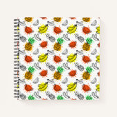 Carnet Motif vectoriel transparent (Devant)