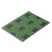 Carnet Motif vert HOGWARTS™ (Côté gauche)