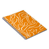 Carnet Motif Vibre Abstraite (Côté Droit)