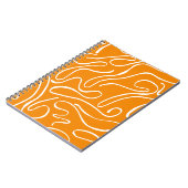 Carnet Motif Vibre Abstraite (Côté gauche)
