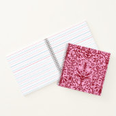 Carnet Motif victorien rose (Intérieur)