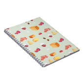 Carnet Motif Vin et Fromage (Côté Droit)