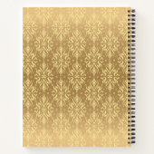 Carnet Motif Vintage de luxe 2 (Dos)