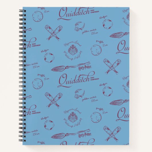 Carnet Motif vintage de QUIDDITCH™ (Devant)