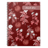 Carnet Motif Vintage esthétique Tomato (Devant)