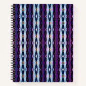 Carnet Motif violet unique (Devant)