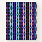 Carnet Motif violet unique (Dos)