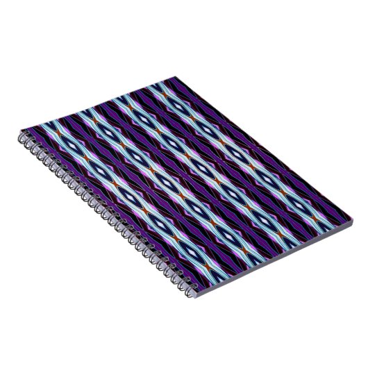 Carnet Motif violet unique (Côté Droit)