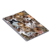 Carnet Motif Visages de chat (Côté Droit)