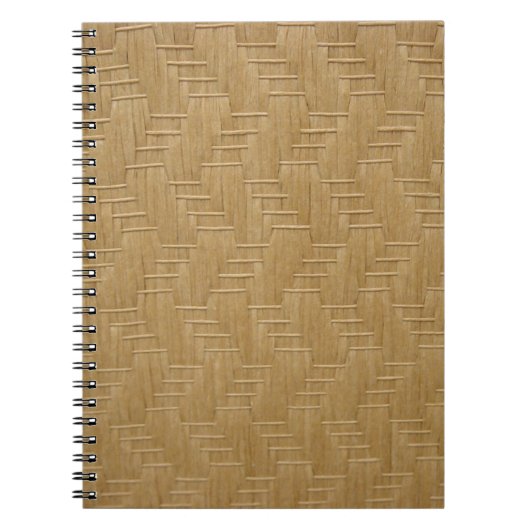 Carnet Motif WICKER (Devant)