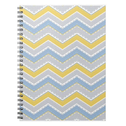 Carnet Motif Zigzag (Devant)